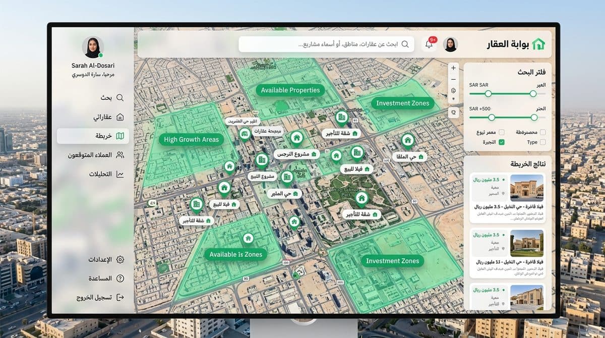 خريطة الفرص الاستثمارية